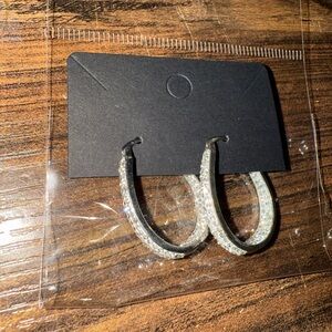 Elegant Silver Hoop Earrings